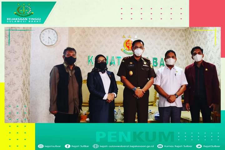 Kajati Terima Kunjungan Silaturrahmi Pimpinan DPRD Sulbar